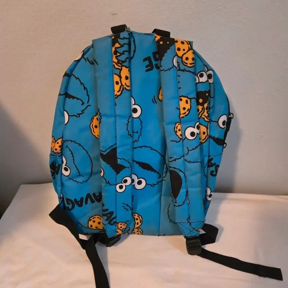 Cookie Monster Savage Booksack Backpack
